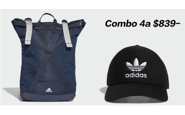 Adidas Combo 4a: Z.N.E ID Backpack x Original Foam Trucker Men Cap